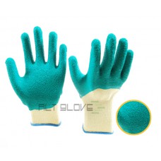 ALT103 Safety Glove Crinkle Latex